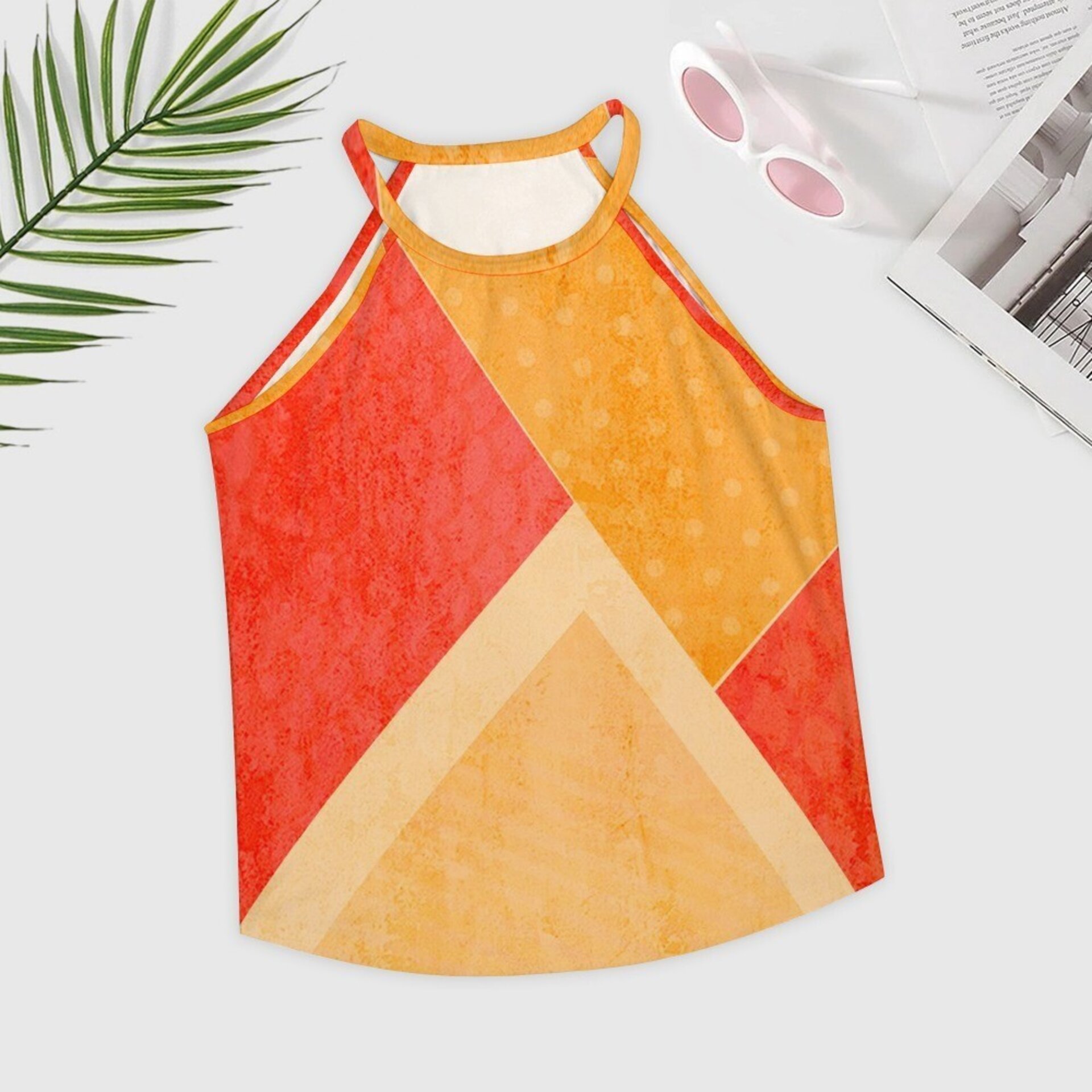 Camiseta Mujer sin mangas Geométrica - 4