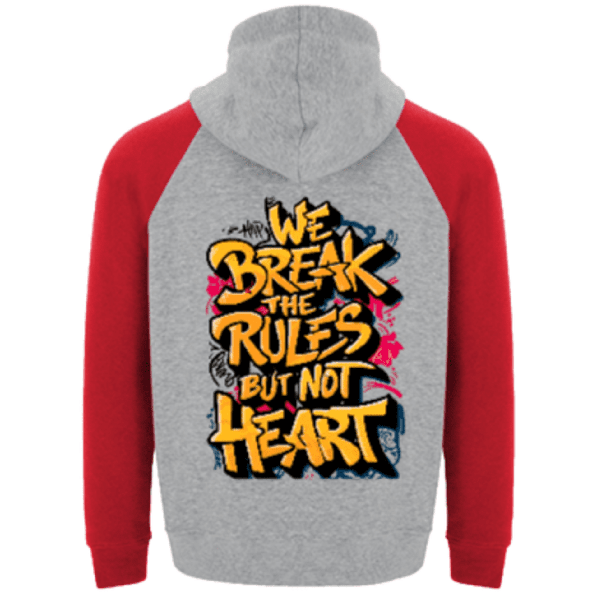 Sudadera Capucha Unisex "Break The Rules" | Algodón Premium Streetwear - 10