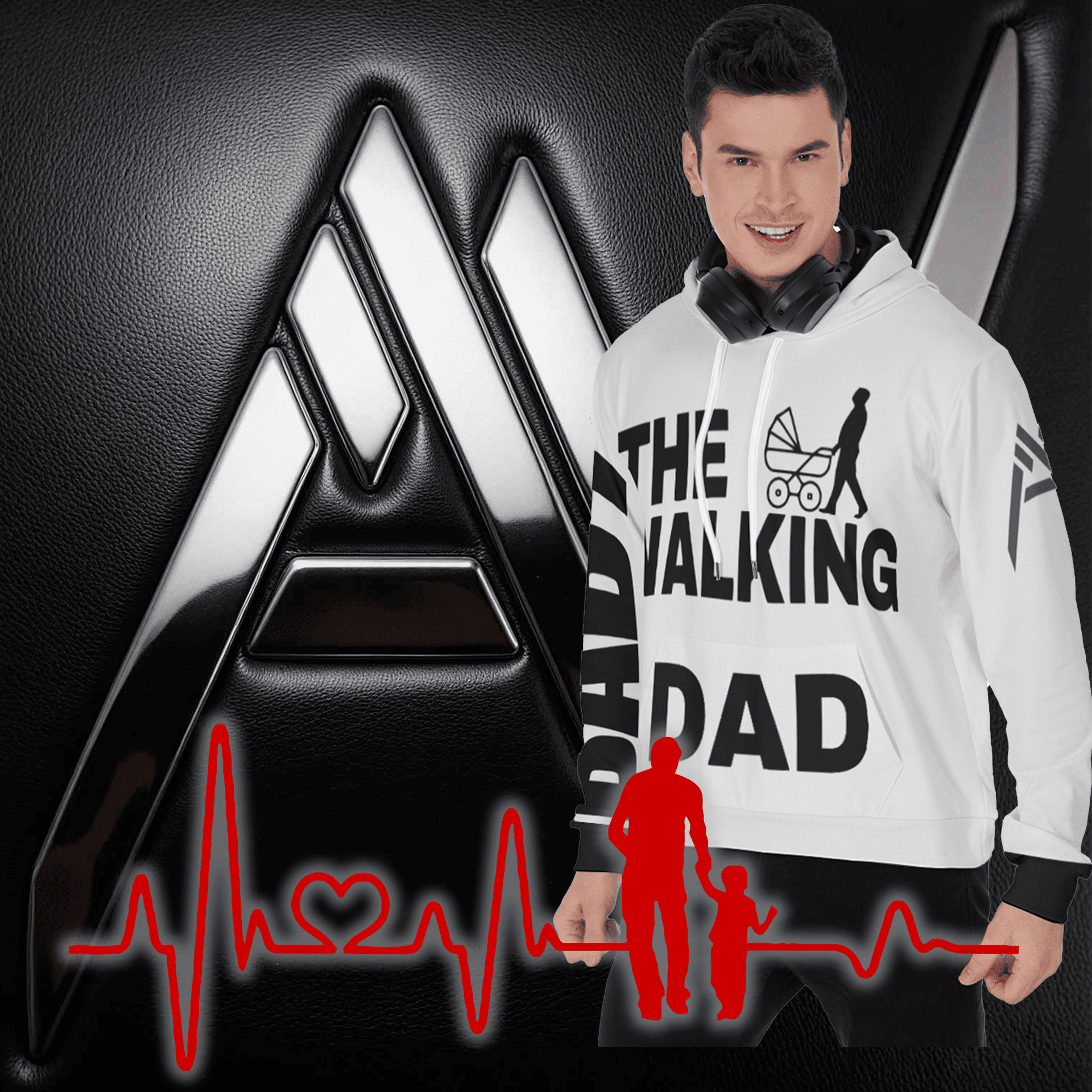 Sudadera Capucha "Walking DAD" - 4