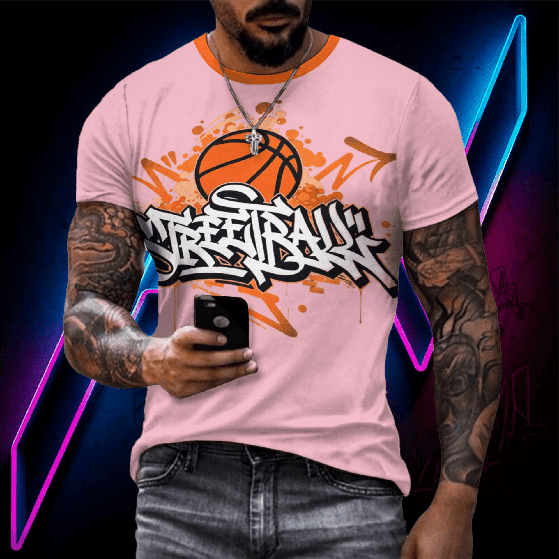 Camiseta "Basket" — Varios colores - 17