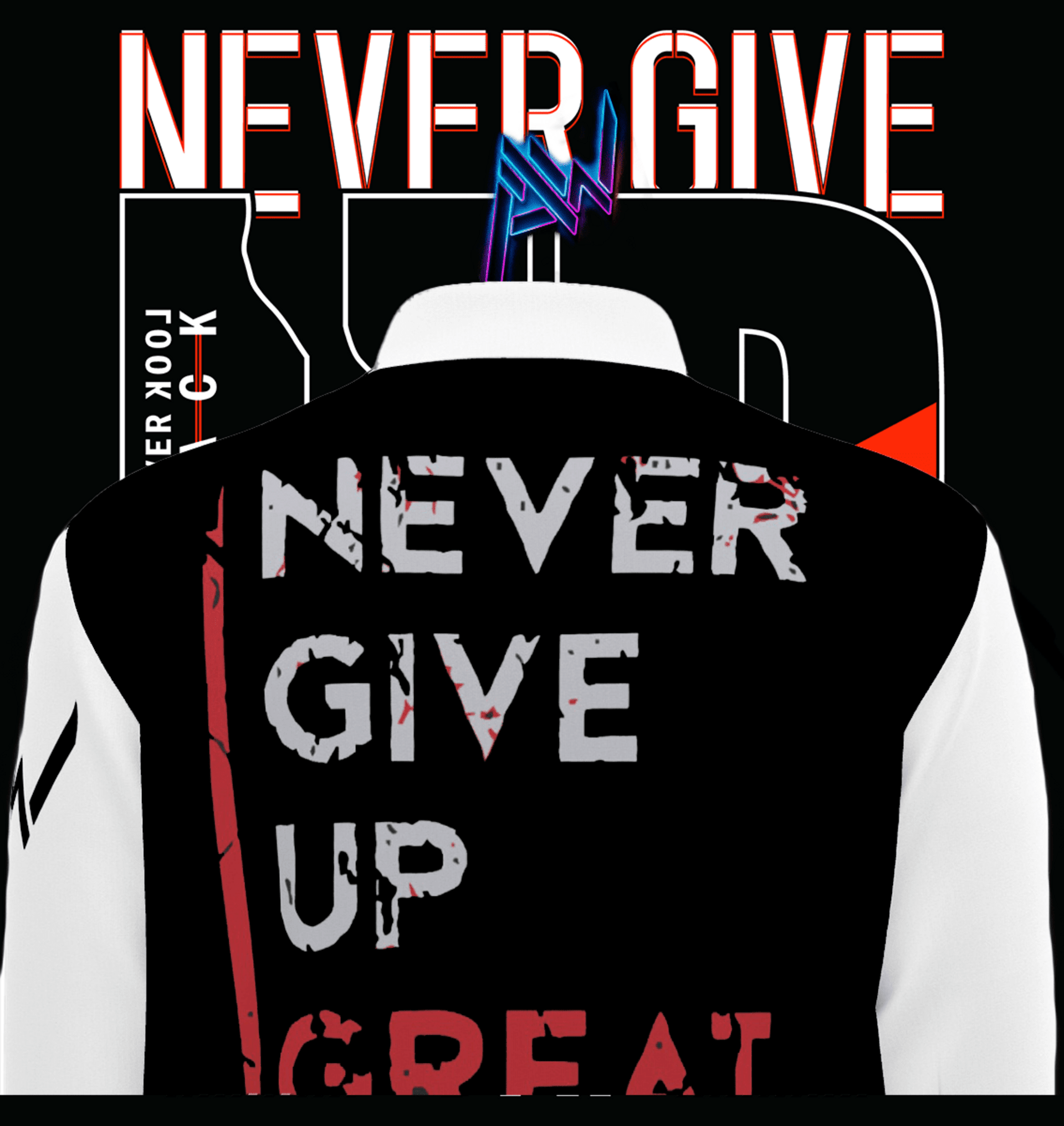 Sudadera "Never Give Up" - 6