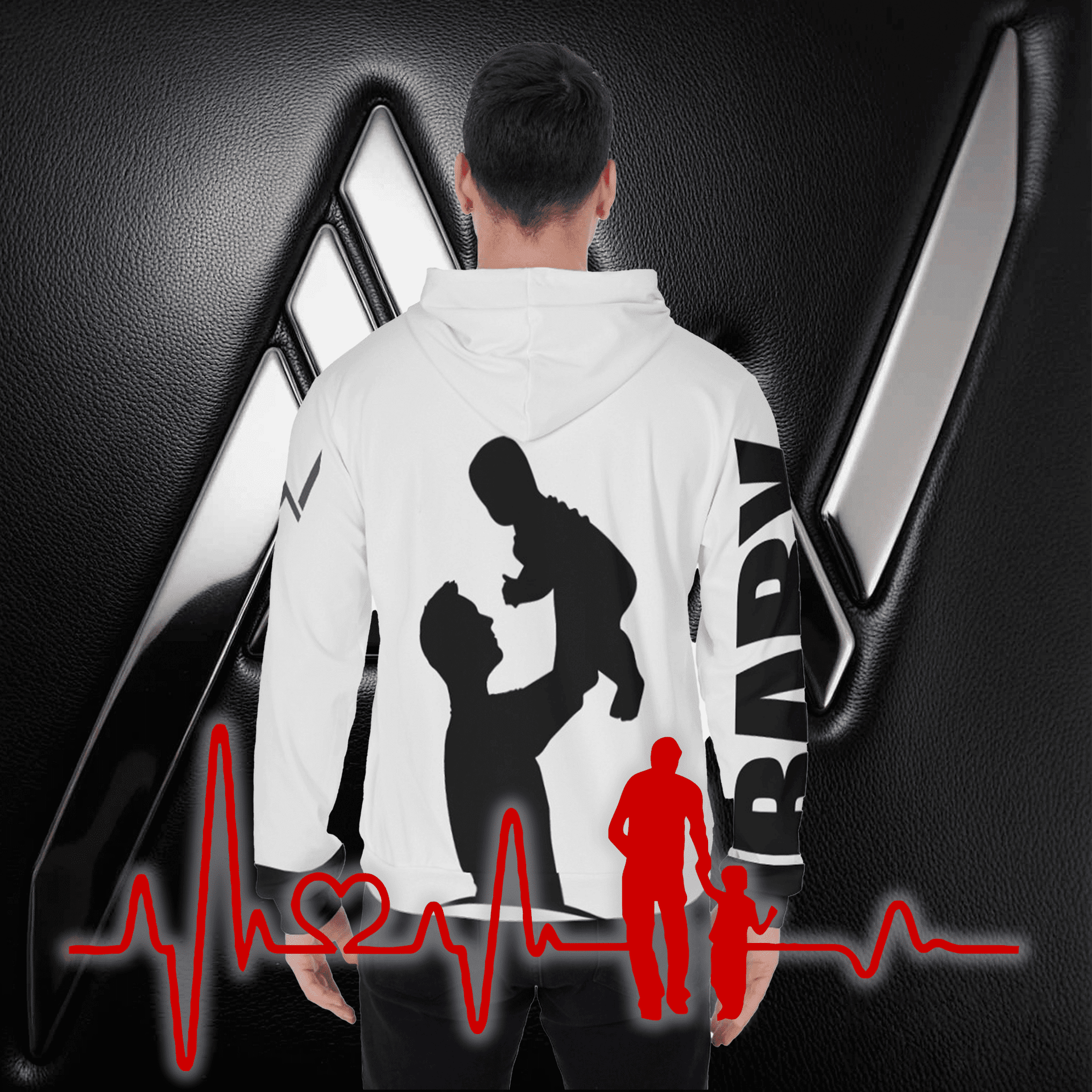 Sudadera Capucha "Walking DAD" - 3