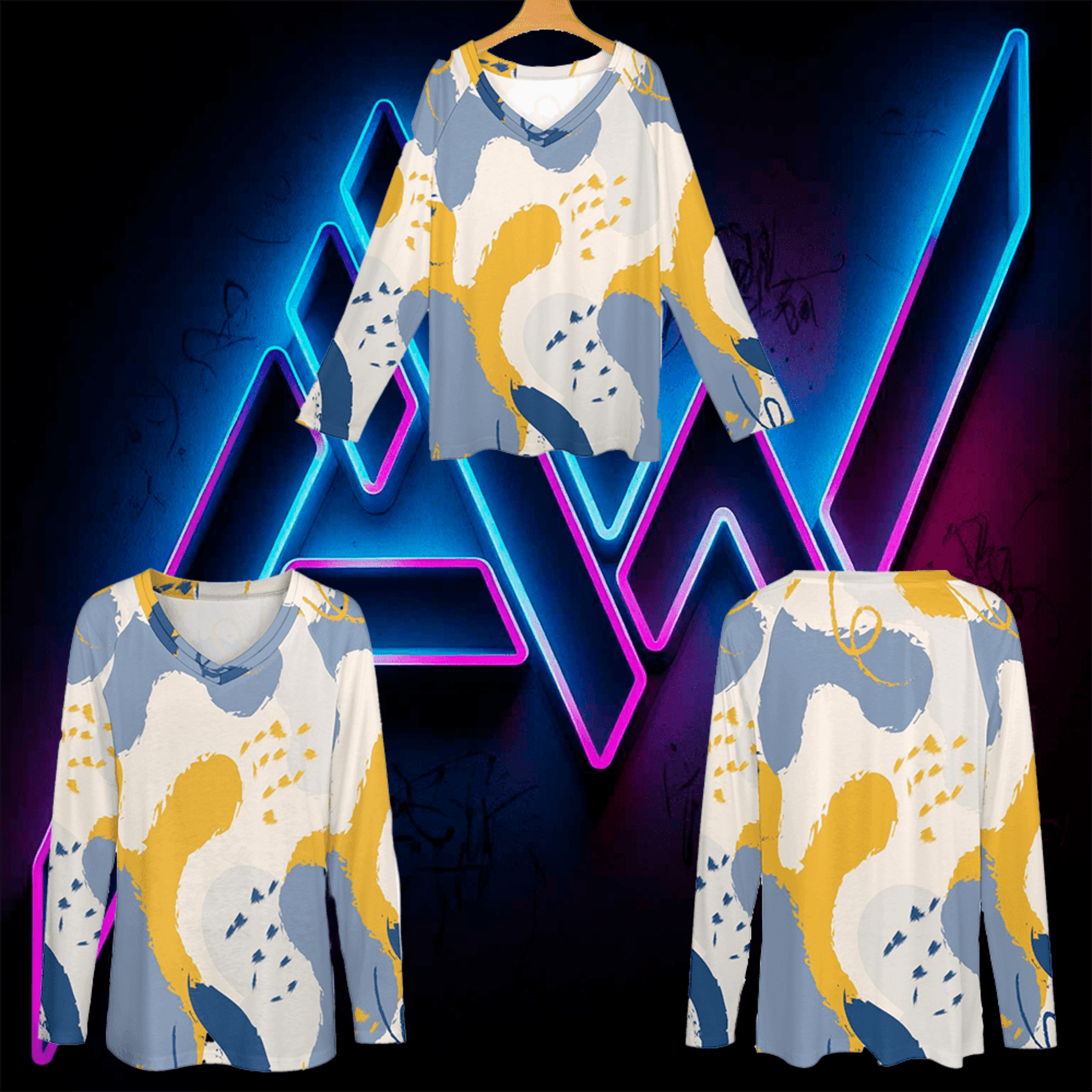 Camiseta Mujer "Arte Abstracto" - 2