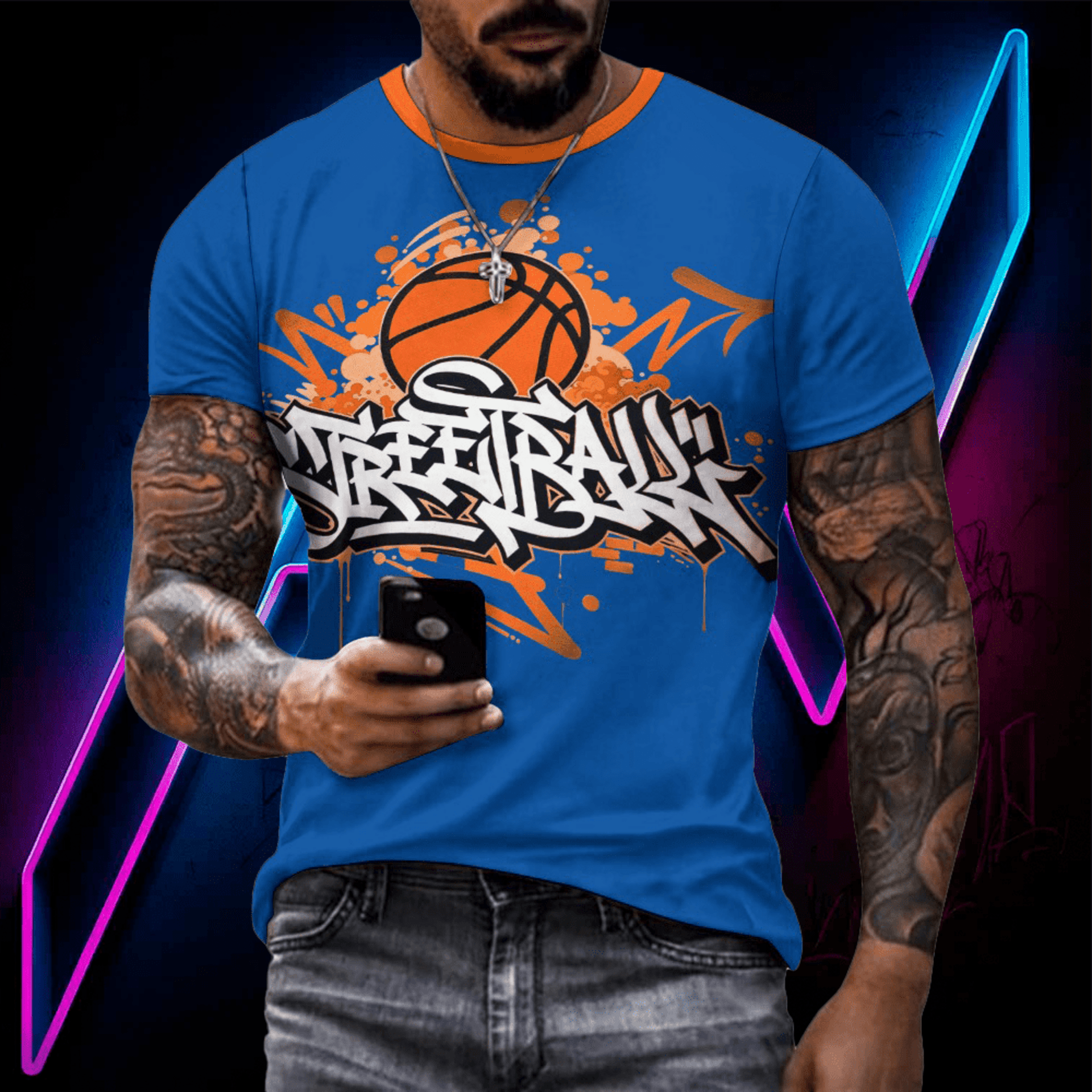 Camiseta "Basket" — Varios colores - 13