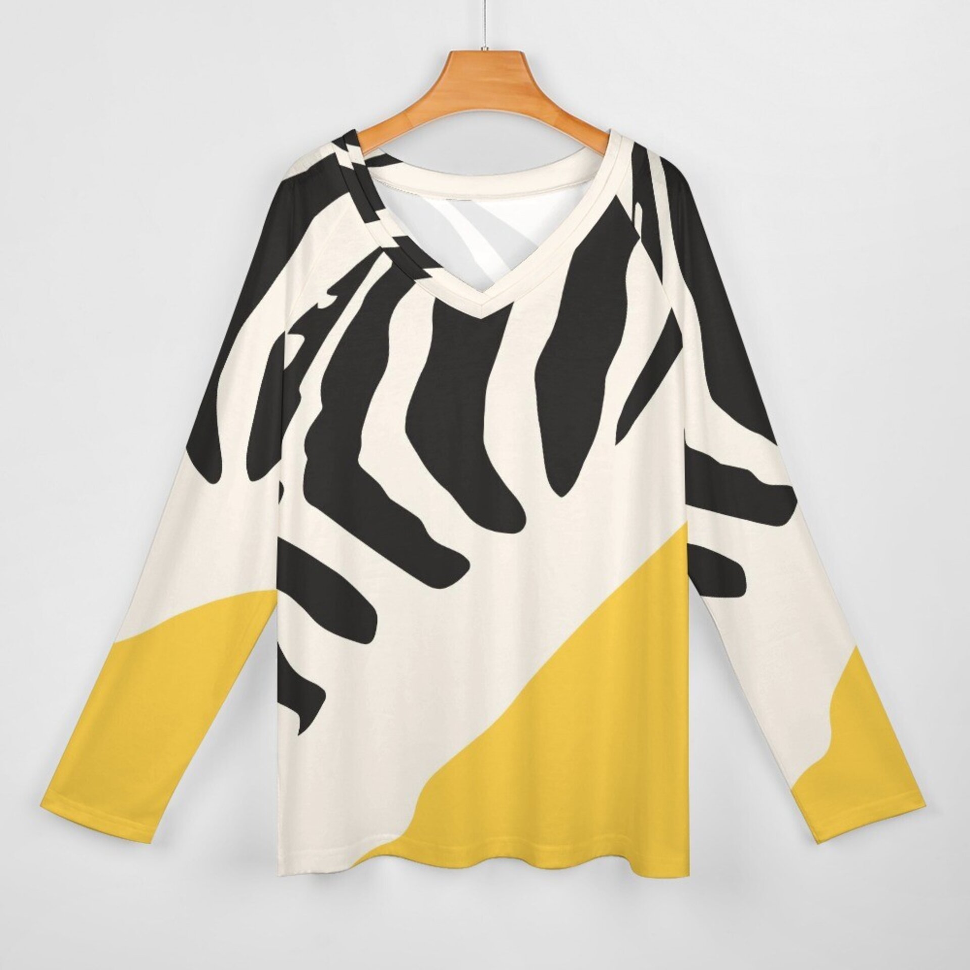 Camiseta Mujer "Zebra Moderna" - 3