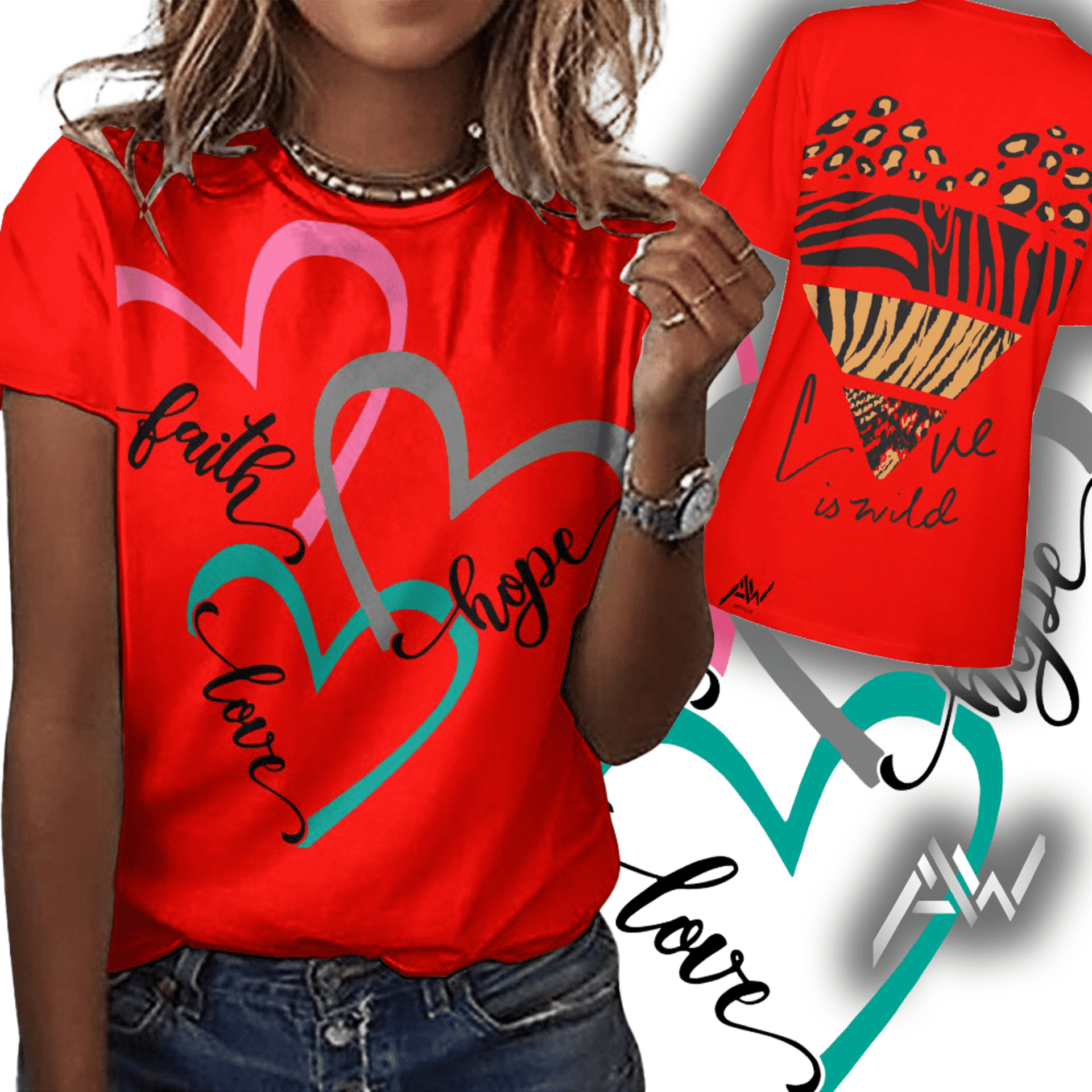 Camiseta Mujer Love - 5